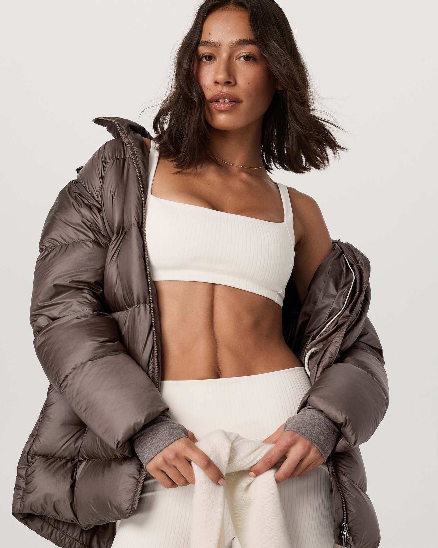 Women's Coordinate Long Down Jacket