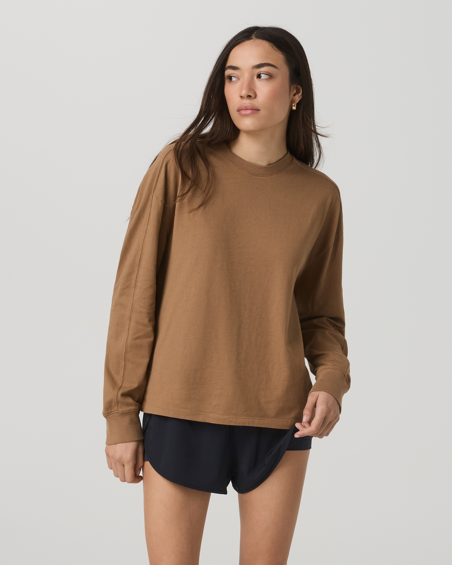 Long Sleeve Heavyweight Cotton Tee