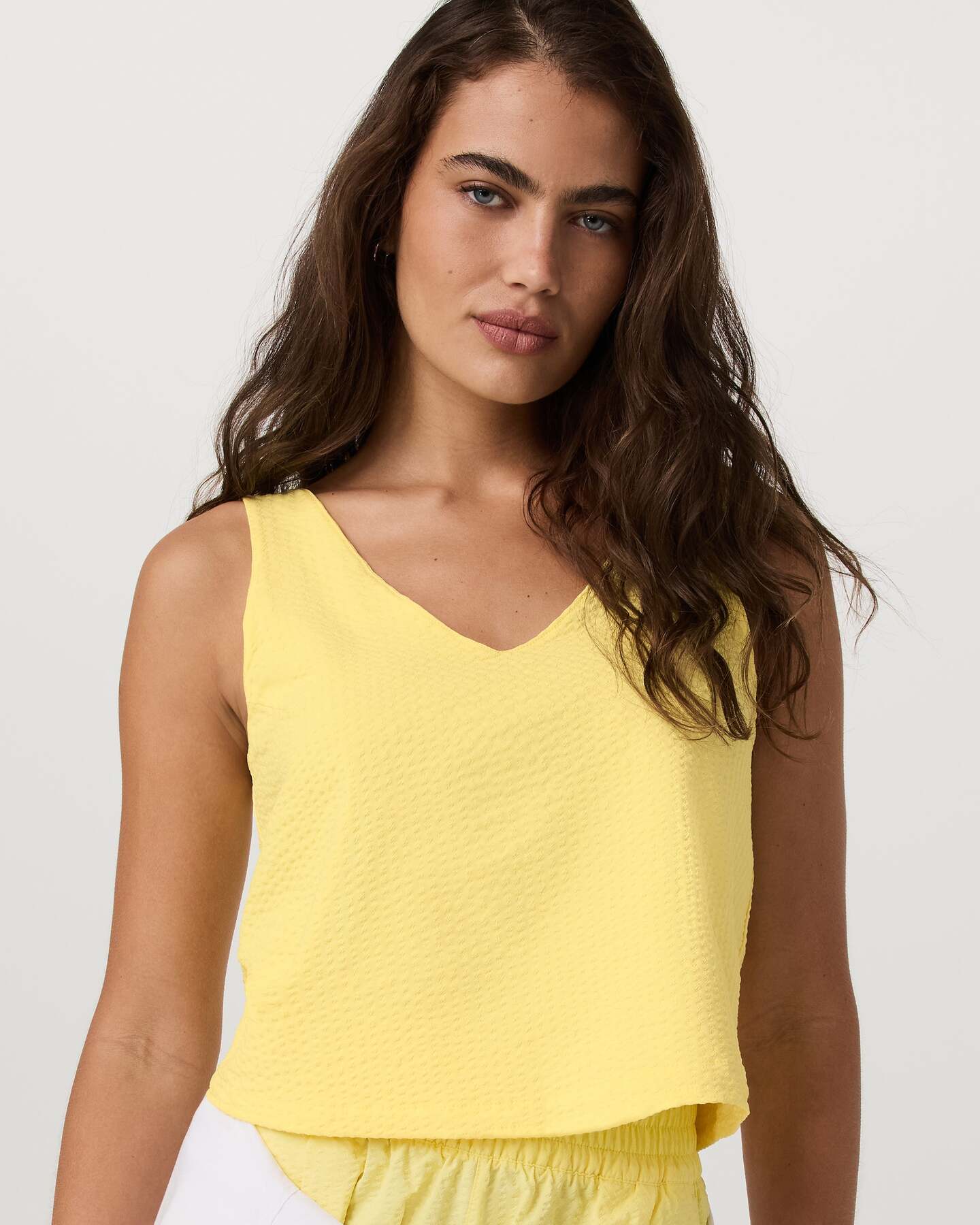 Villa Textured Crop Tank